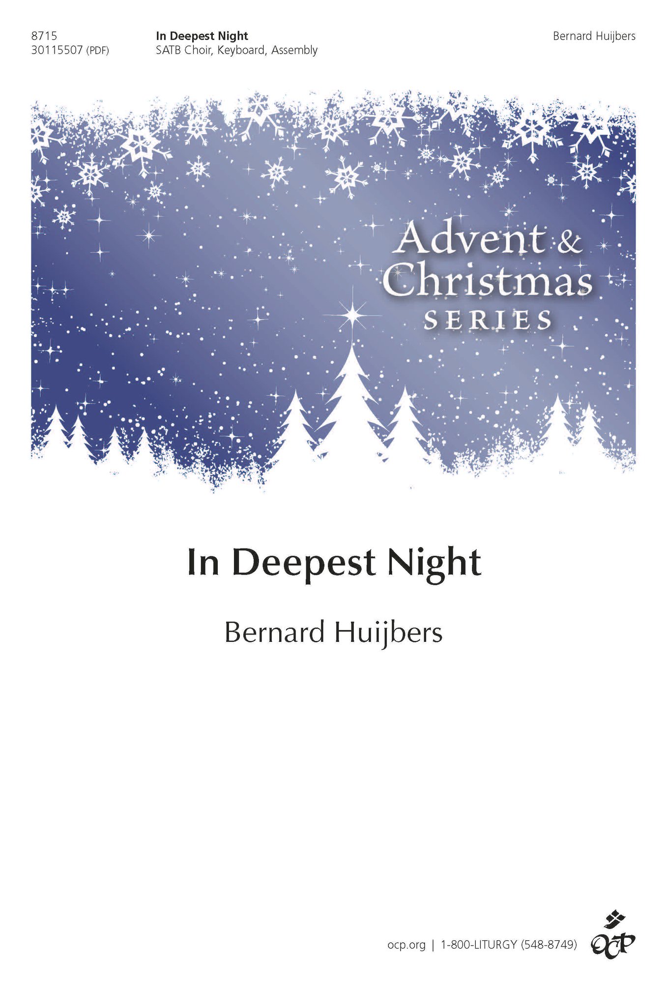 In Deepest Night Choral Sheet Music | J.W. Pepper
