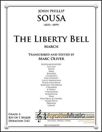 The Liberty Bell March Concert Band Sheet Music | J.W. Pepper