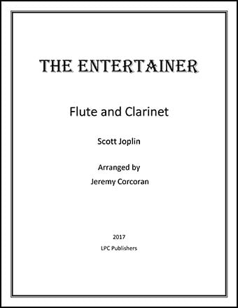 The Entertainer Sheet Music J W Pepper