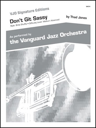 Don't Git Sassy Jazz Sheet Music | J.W. Pepper