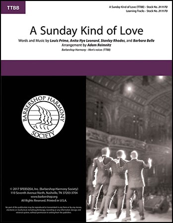 A Sunday Kind of Love Choral Sheet Music | J.W. Pepper