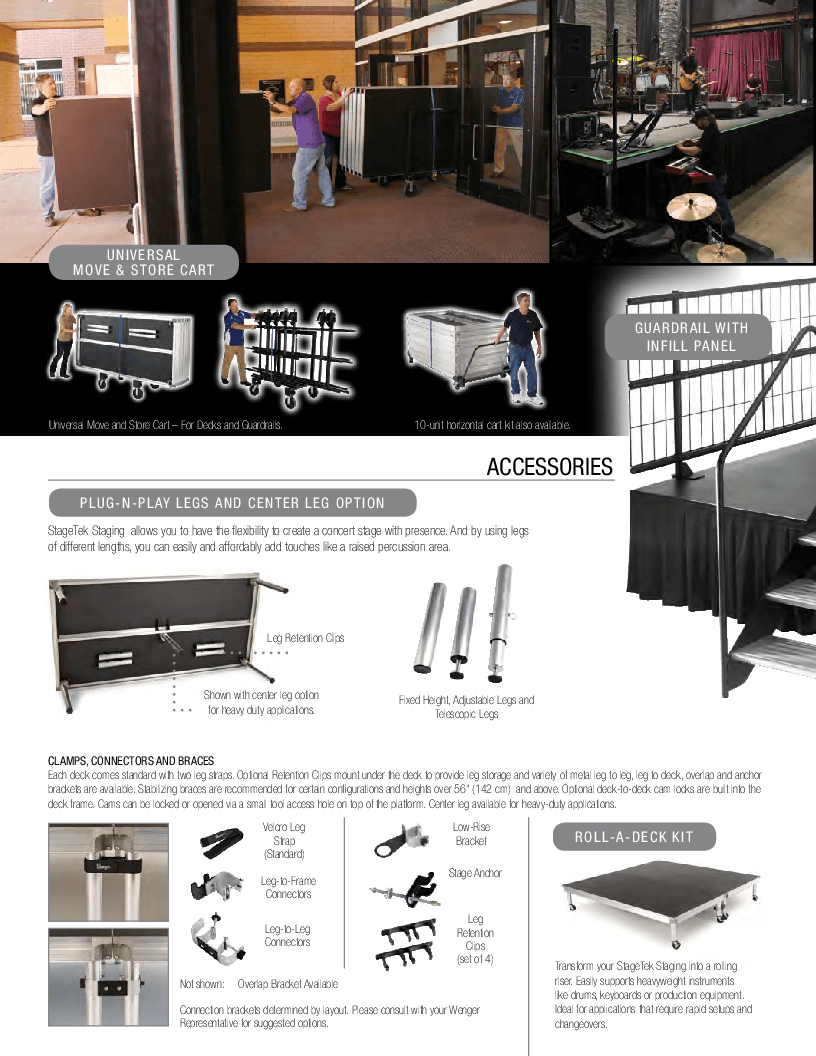 StageTek 3-Tier Riser Unit | J.W. Pepper