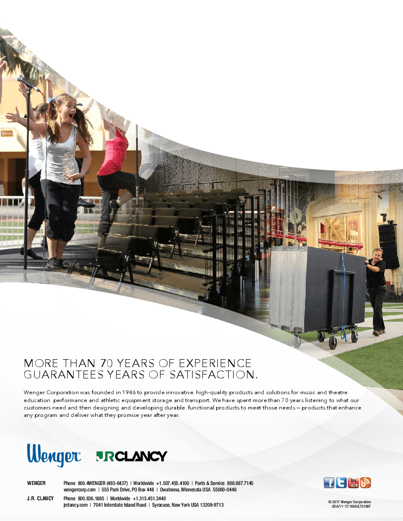 StageTek 3-Tier Riser Unit | J.W. Pepper