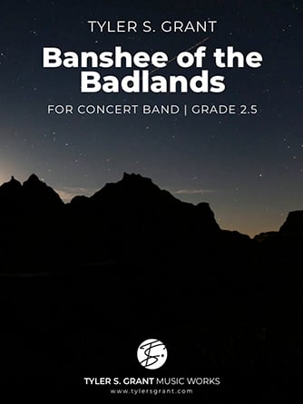 Banshee of the Badlands Concert Band Sheet Music | J.W. Pepper