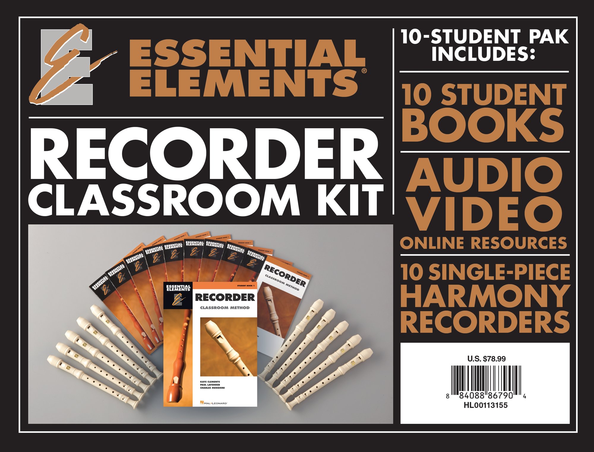 Essential Elements for Recorder - Classroom Kit Elementary