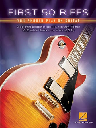First 50 Riffs You Should Play On Guitar Guitar/Fretted Sheet Music | J ...
