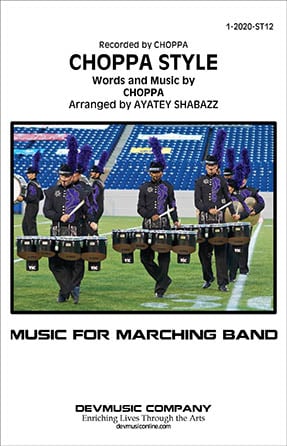 Choppa Style Marching Band Sheet Music | J.W. Pepper