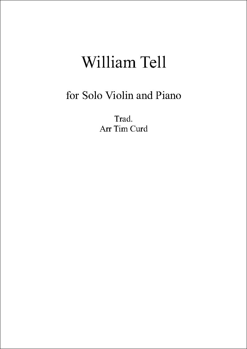 William Tell Sheet Music | J.W. Pepper