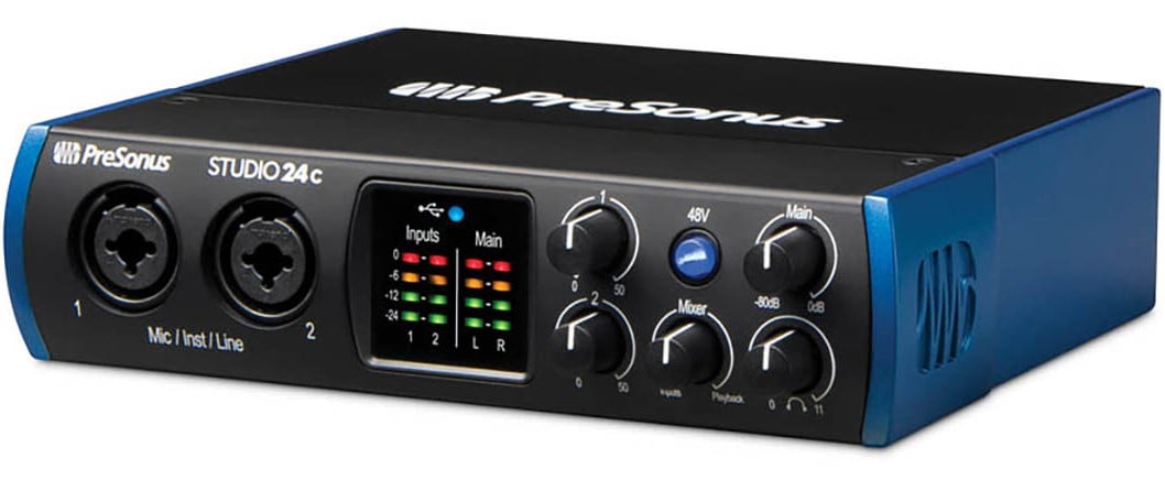 PreSonus Studio 24c USB-C Audio Interface | J.W. Pepper
