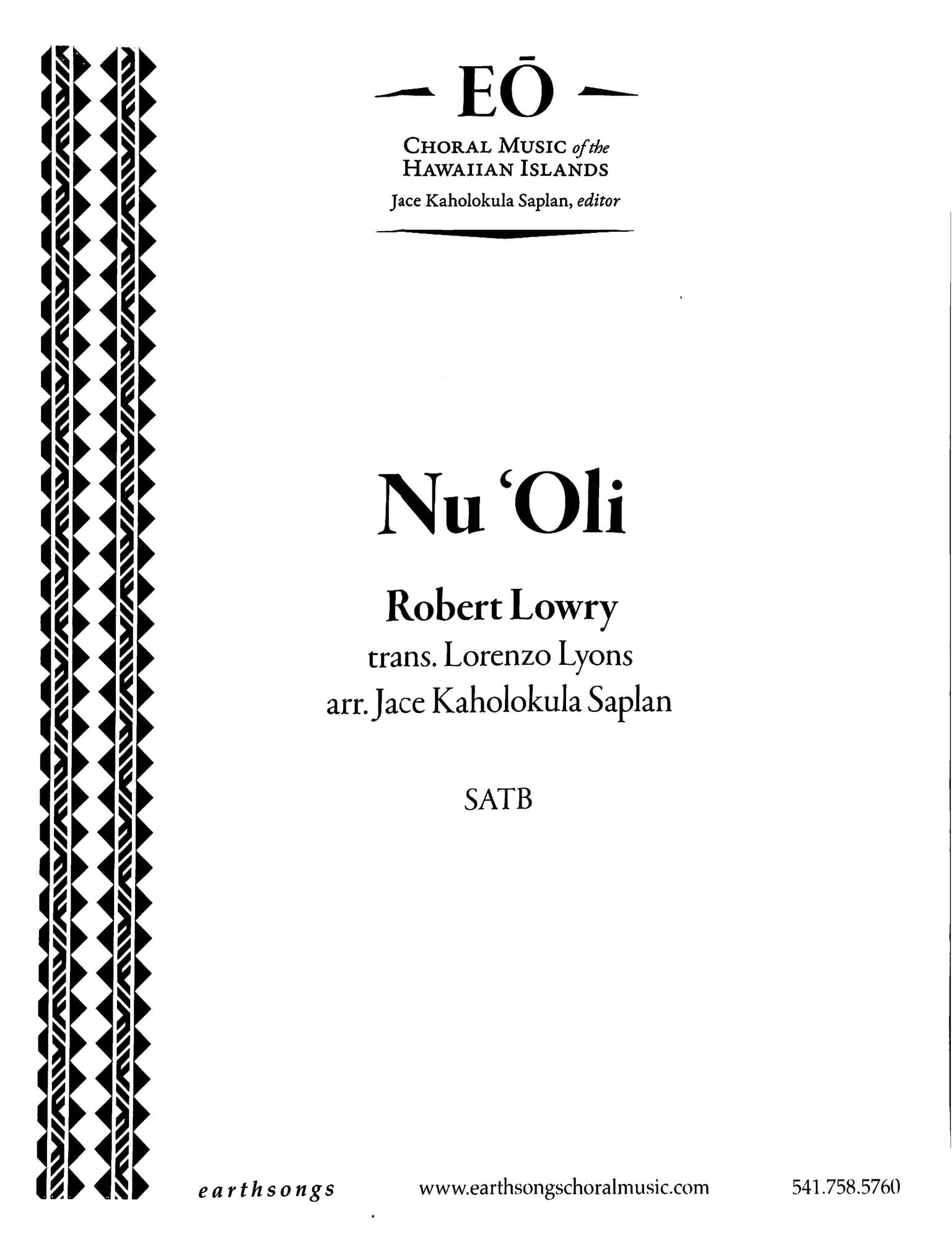 Nu'oli Choral Sheet Music | J.W. Pepper