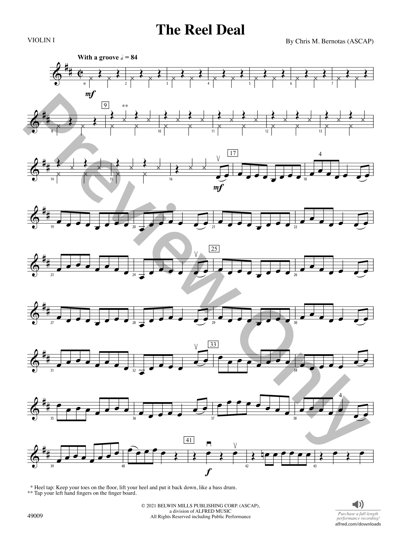 The Reel Deal Orchestra Sheet Music | J.W. Pepper