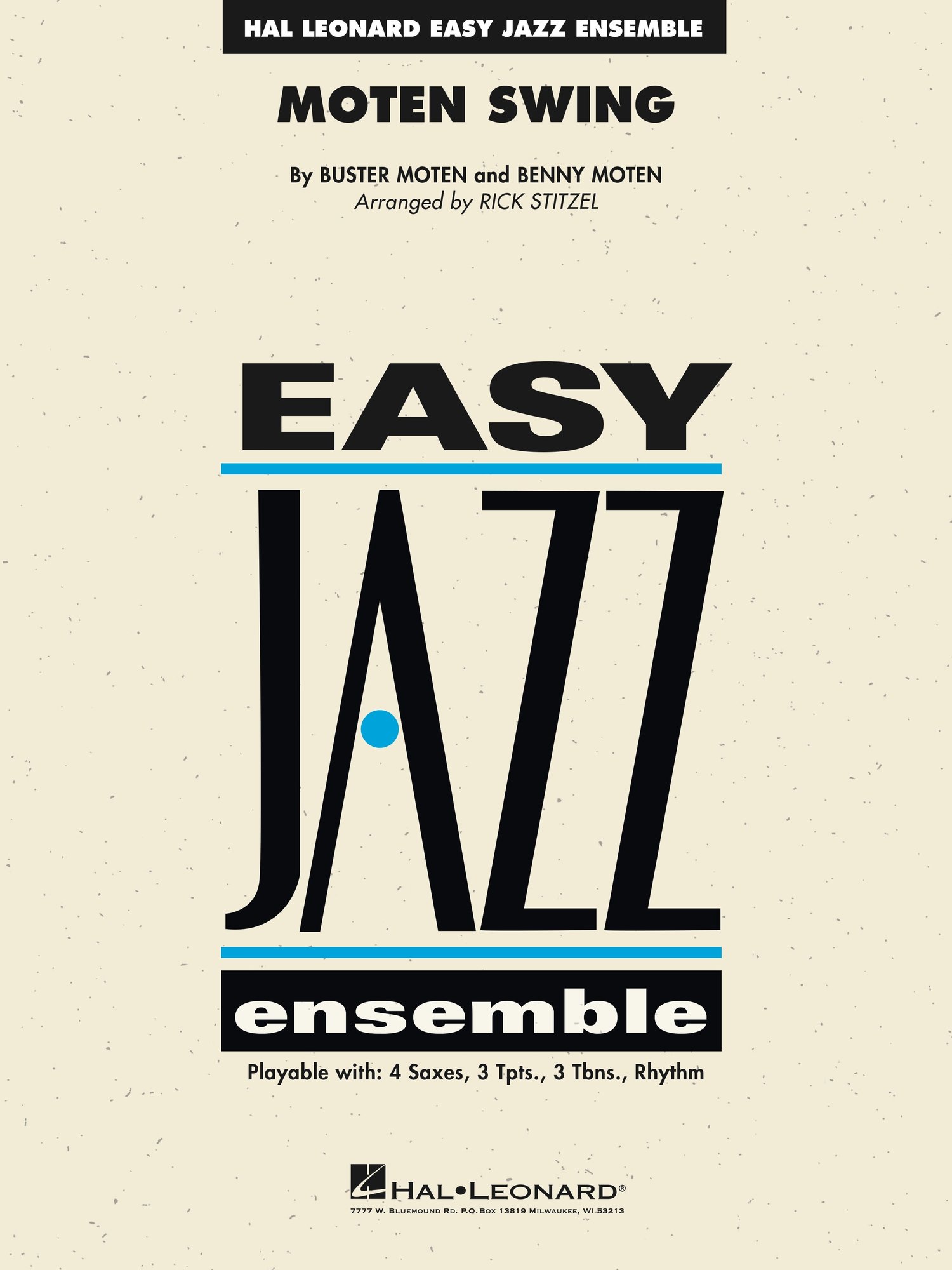 Moten Swing Jazz Sheet Music | J.W. Pepper