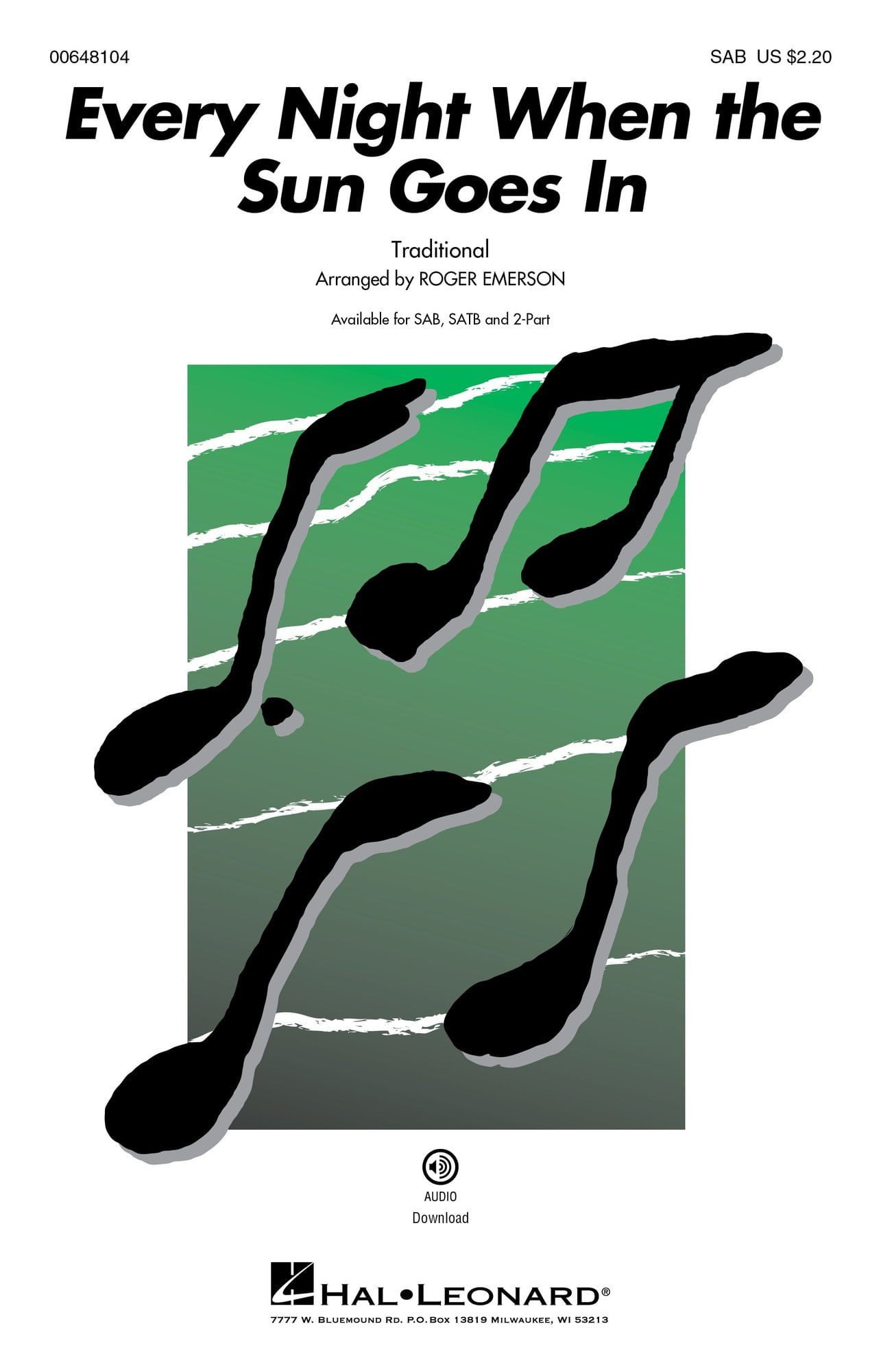 Every Night When the Sun Goes In Choral Sheet Music | J.W. Pepper