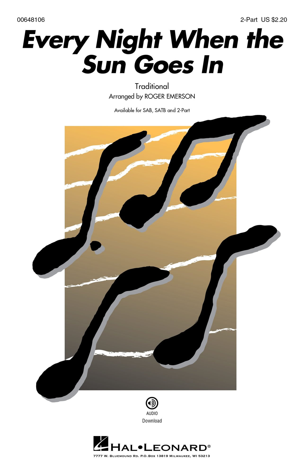 Every Night When the Sun Goes In Choral Sheet Music | J.W. Pepper