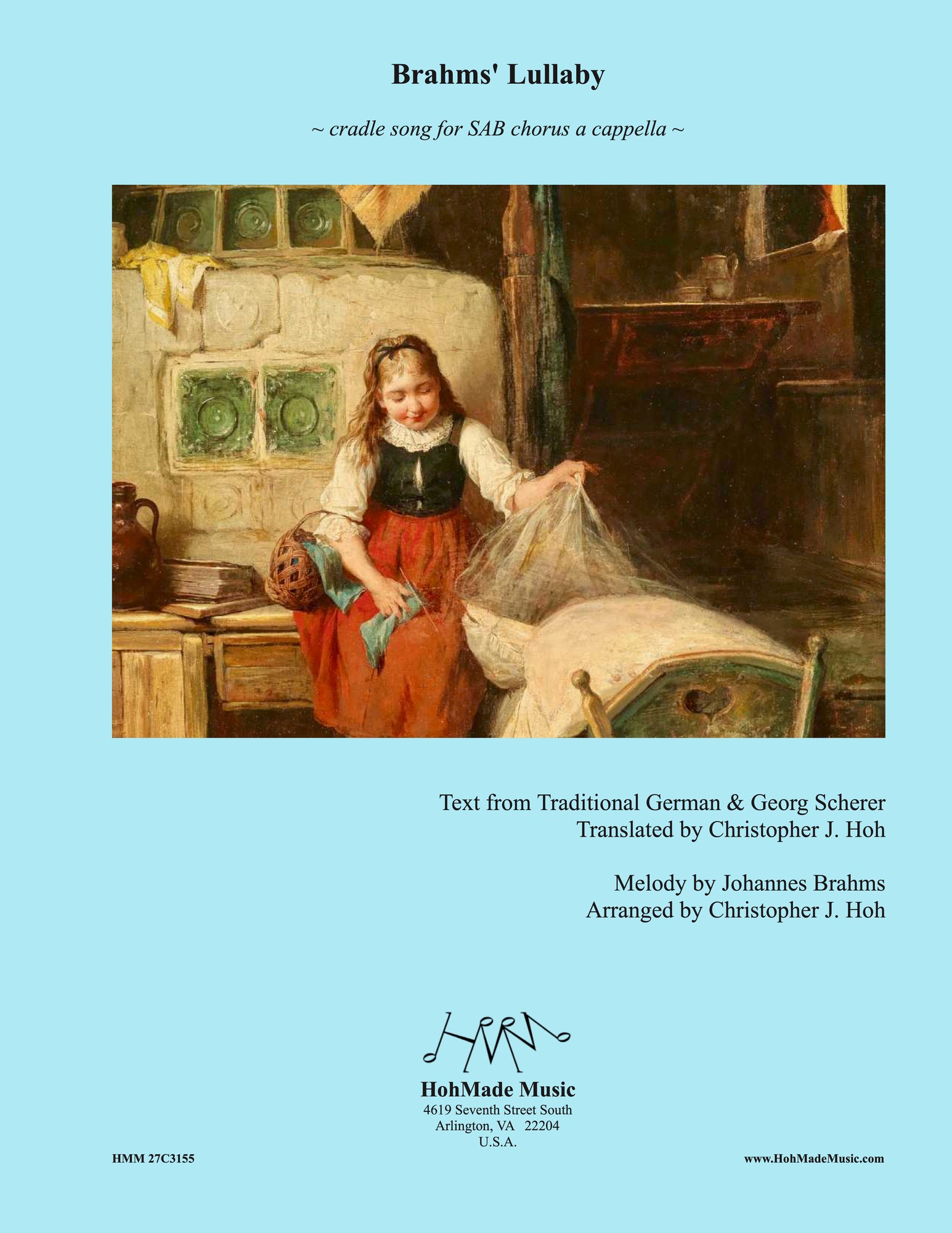 Brahms Lullaby Choral Sheet Music | J.W. Pepper