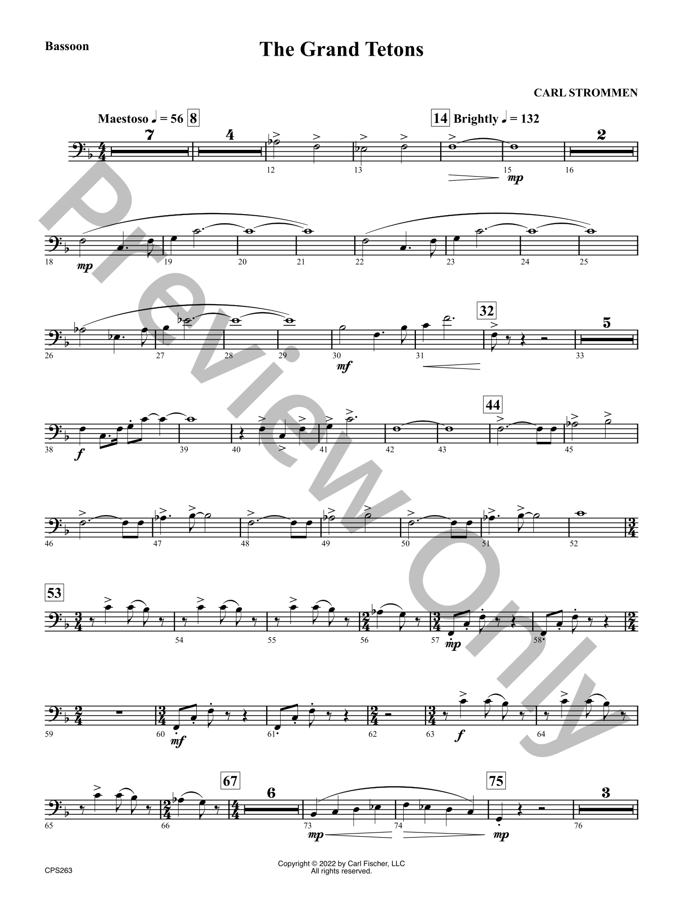 Grand Tetons Concert Band Sheet Music | J.W. Pepper