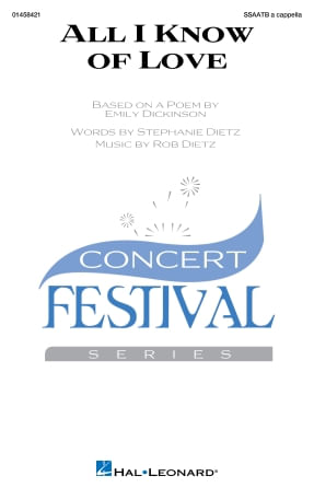 All I Know of Love Choral Sheet Music | J.W. Pepper