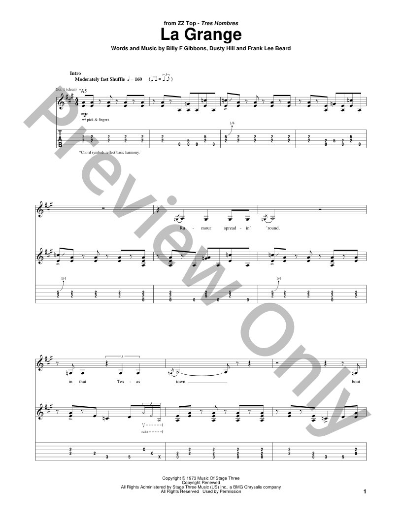 La Grange | J.W. Pepper