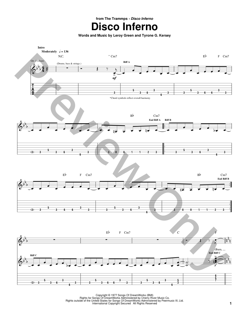 Disco Inferno | J.W. Pepper