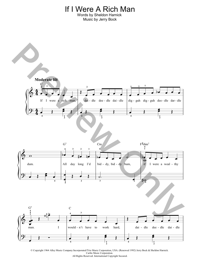 if-i-were-a-rich-man-from-the-fiddler-on-the-roof-p-v-g-sheet-music