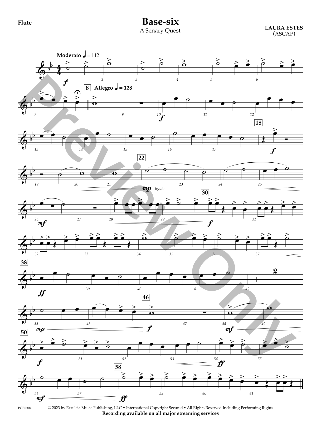 Base-Six Concert Band Sheet Music | J.W. Pepper