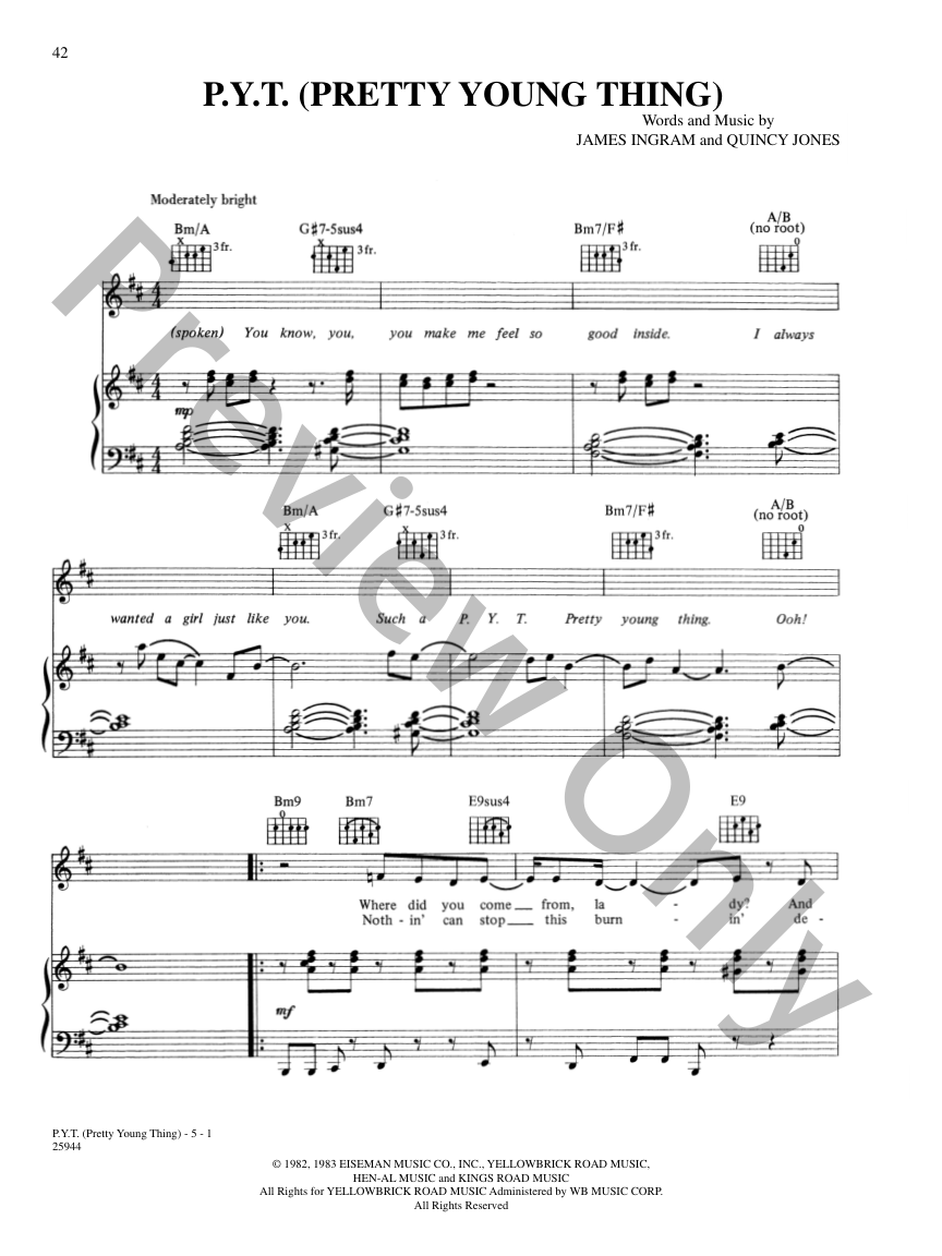 Pyt (Pretty Young Thing) J.W. Pepper(01)