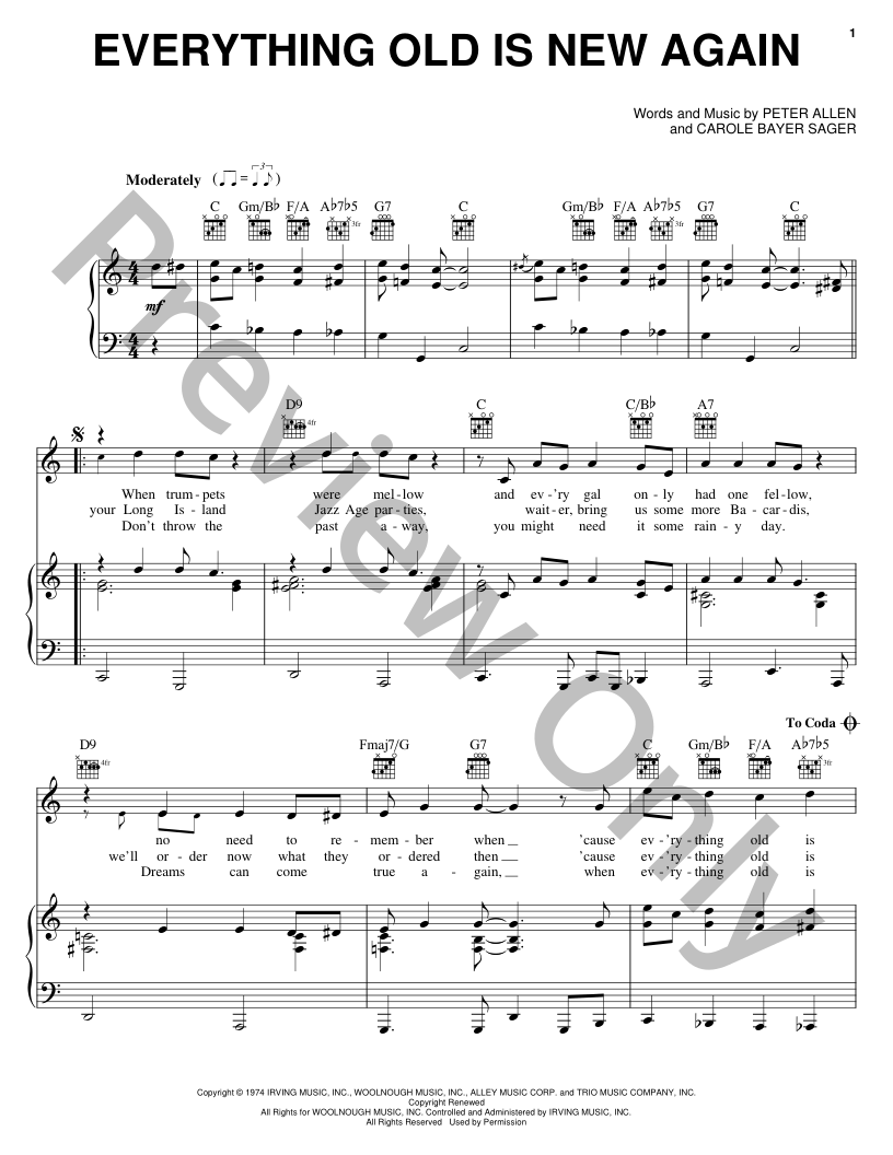 Everything Old Is New Again J.W. Pepper