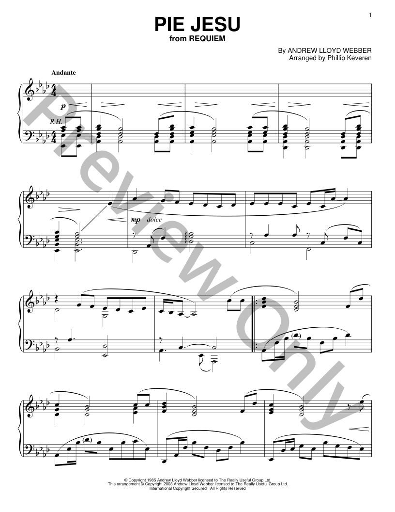 Pie Jesu | J.W. Pepper