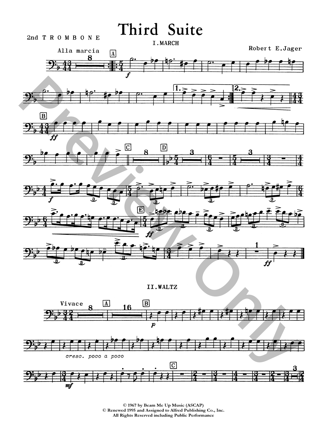 Third Suite Concert Band Sheet Music | J.W. Pepper