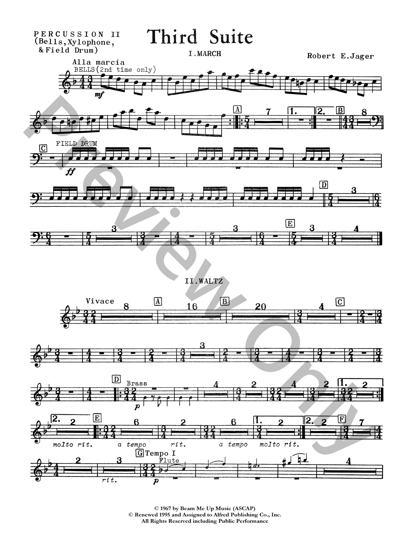 Third Suite Concert Band Sheet Music | J.W. Pepper