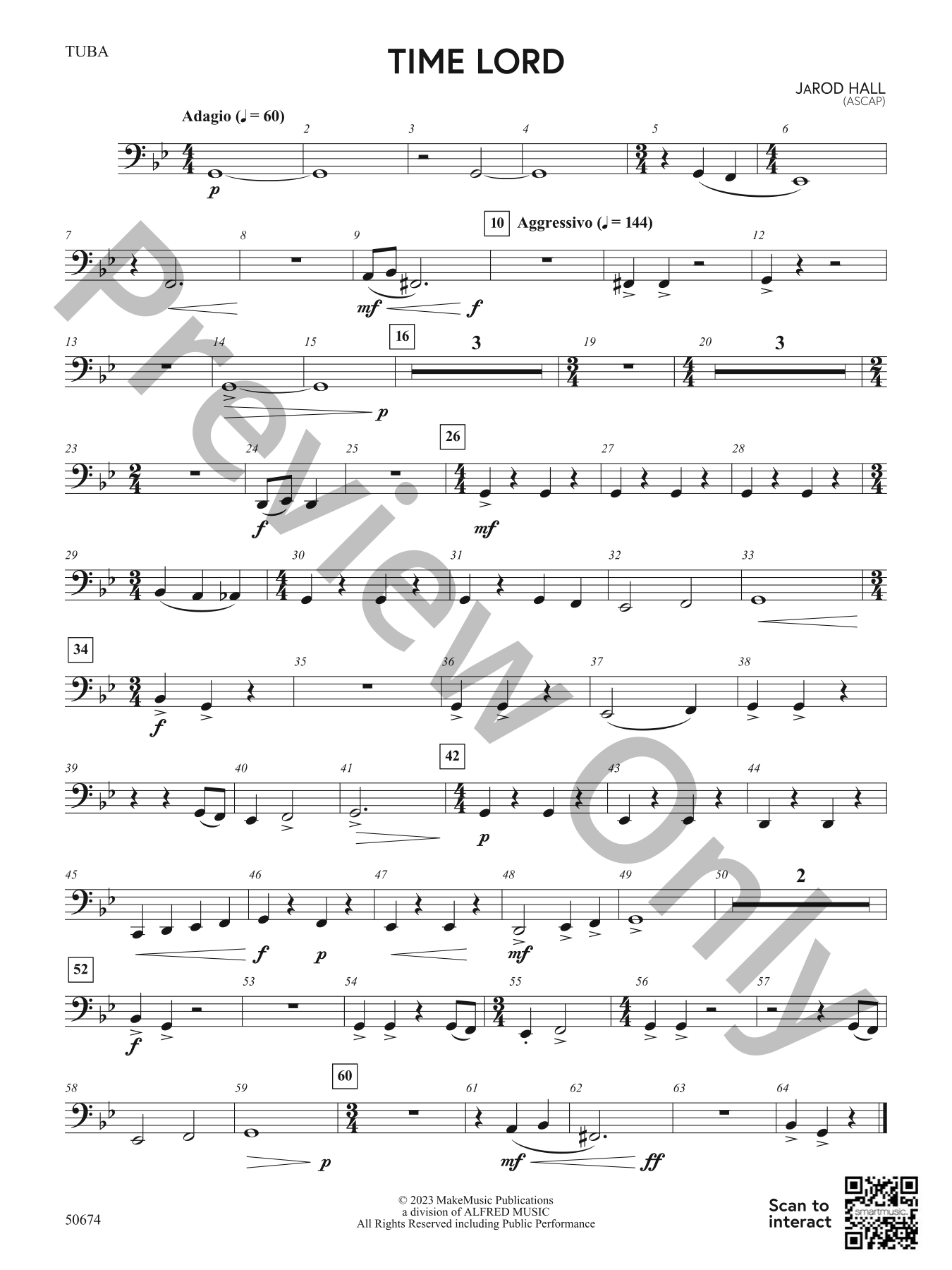 Time Lord Concert Band Sheet Music | J.W. Pepper