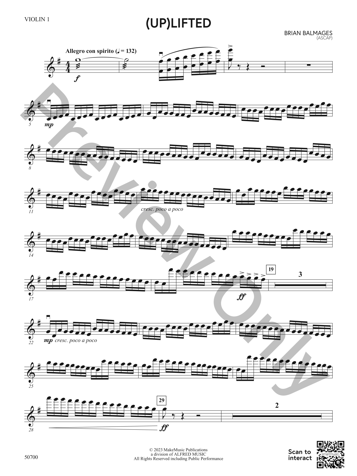 Up)Lifted Orchestra Sheet Music | J.W. Pepper