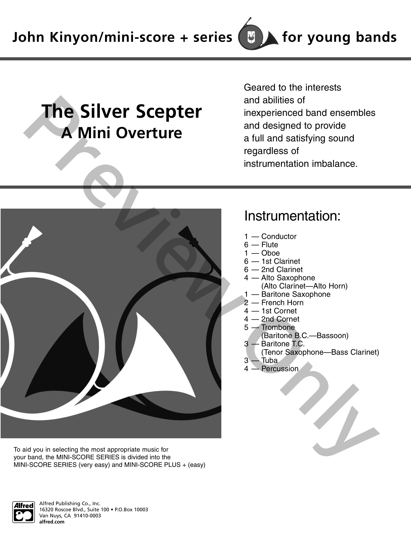 Silver Scepter Concert Band Sheet Music | J.W. Pepper