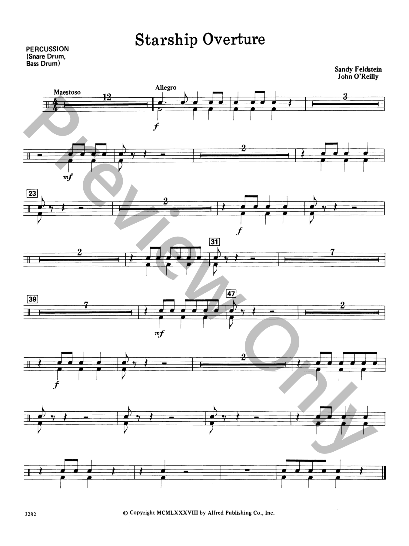 Starship Overture Concert Band Sheet Music | J.W. Pepper