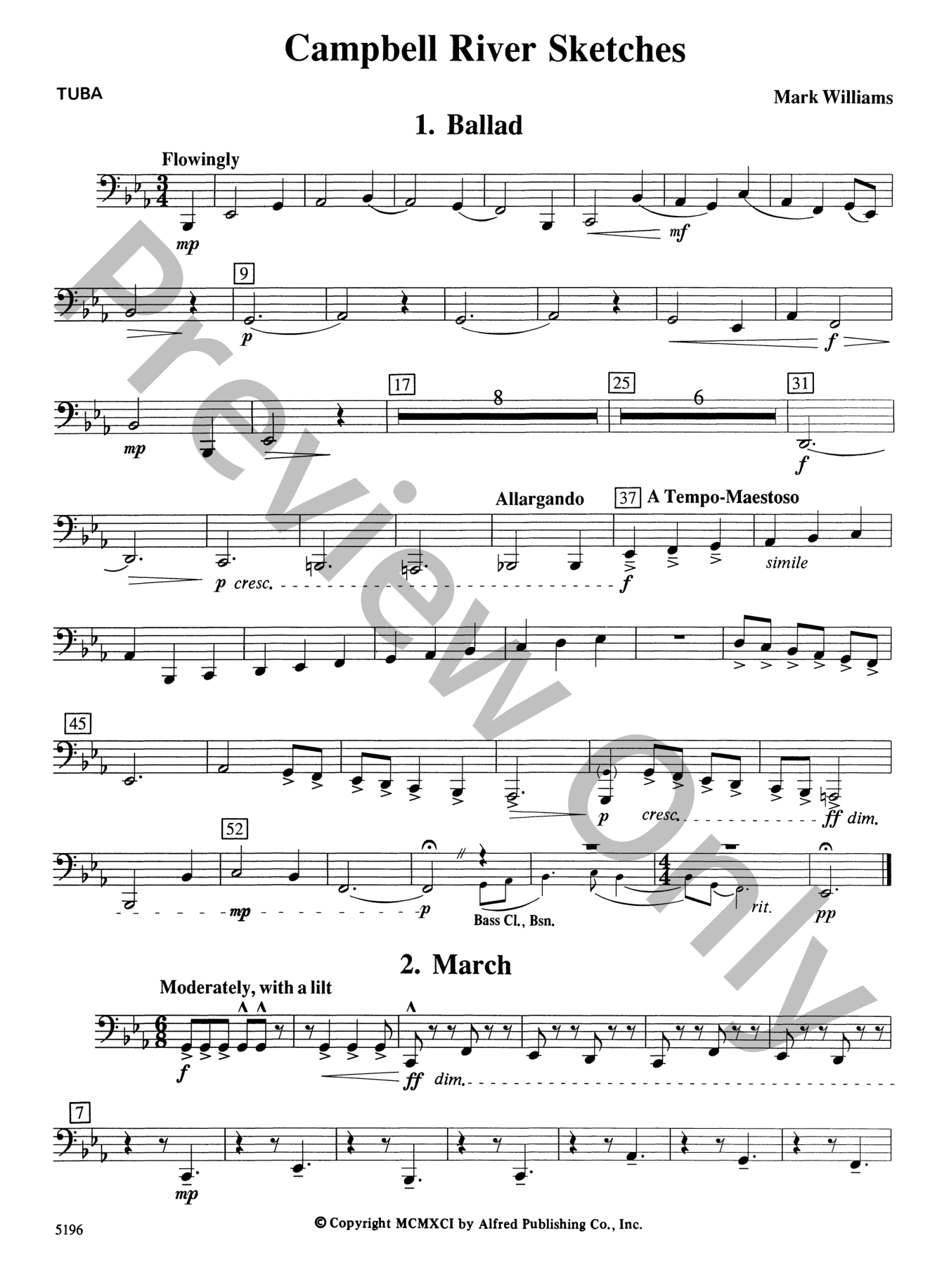 Campbell River Sketches Concert Band Sheet Music | J.W. Pepper