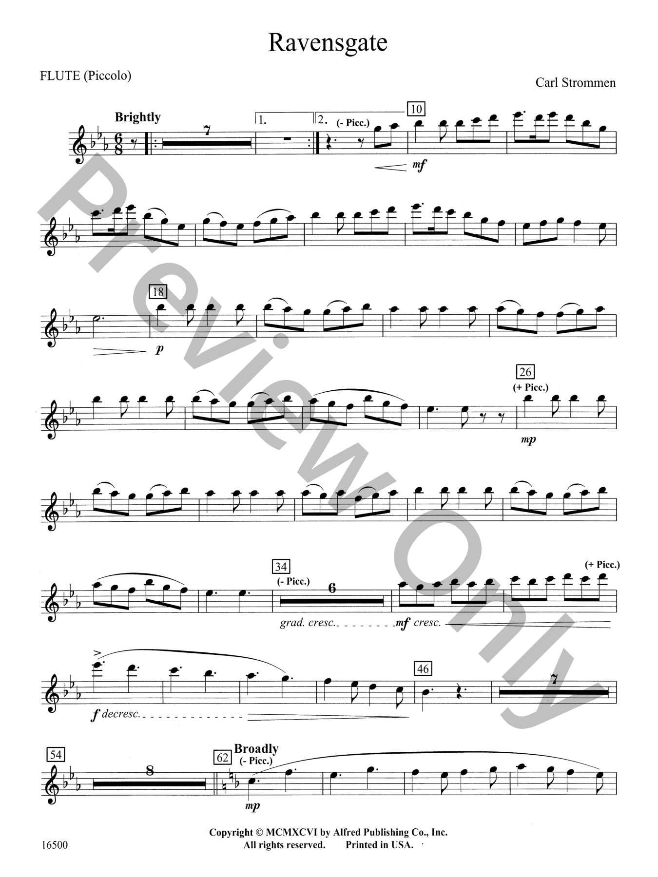 Ravensgate Concert Band Sheet Music | J.W. Pepper