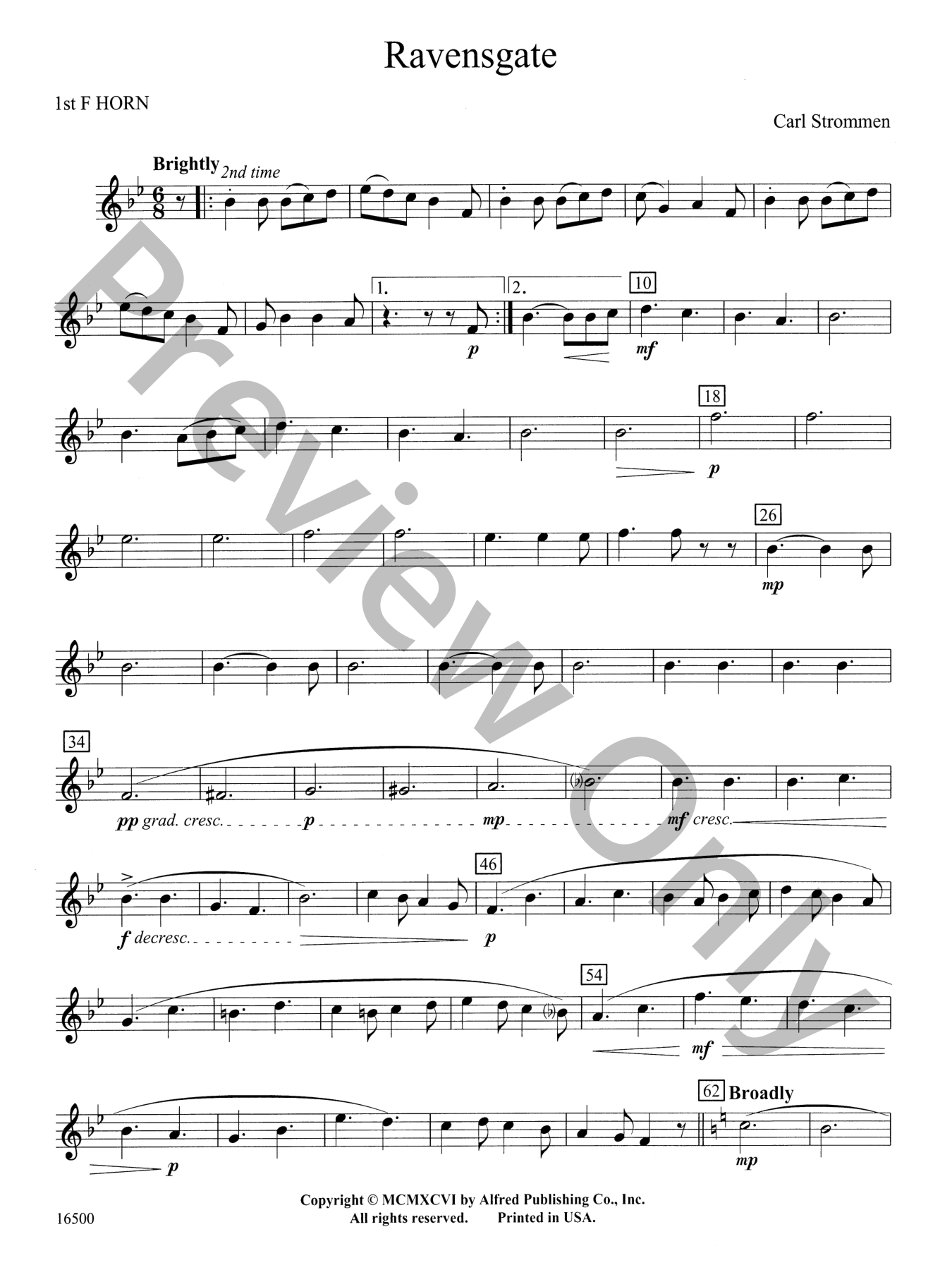 Ravensgate Concert Band Sheet Music | J.W. Pepper