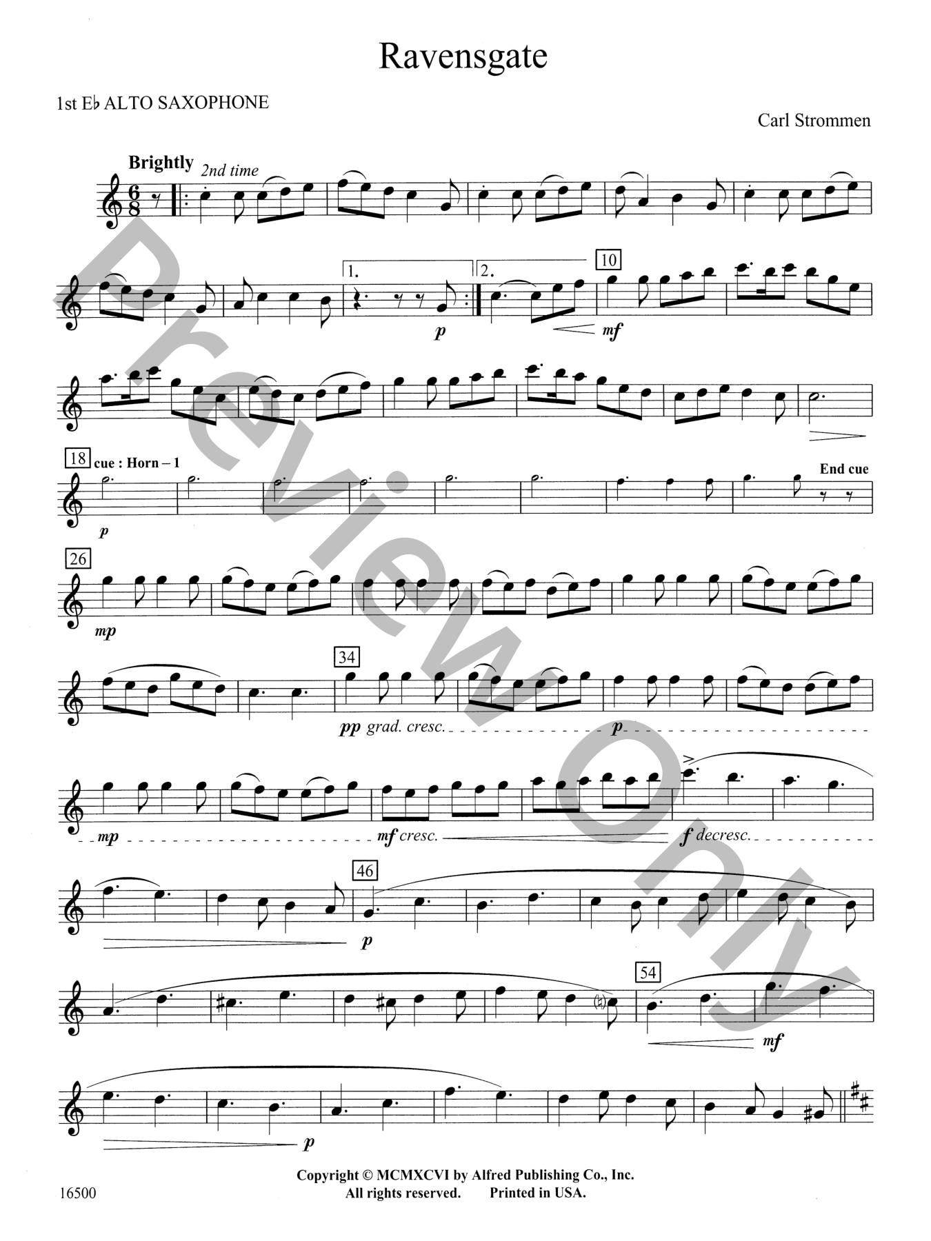 Ravensgate Concert Band Sheet Music | J.W. Pepper