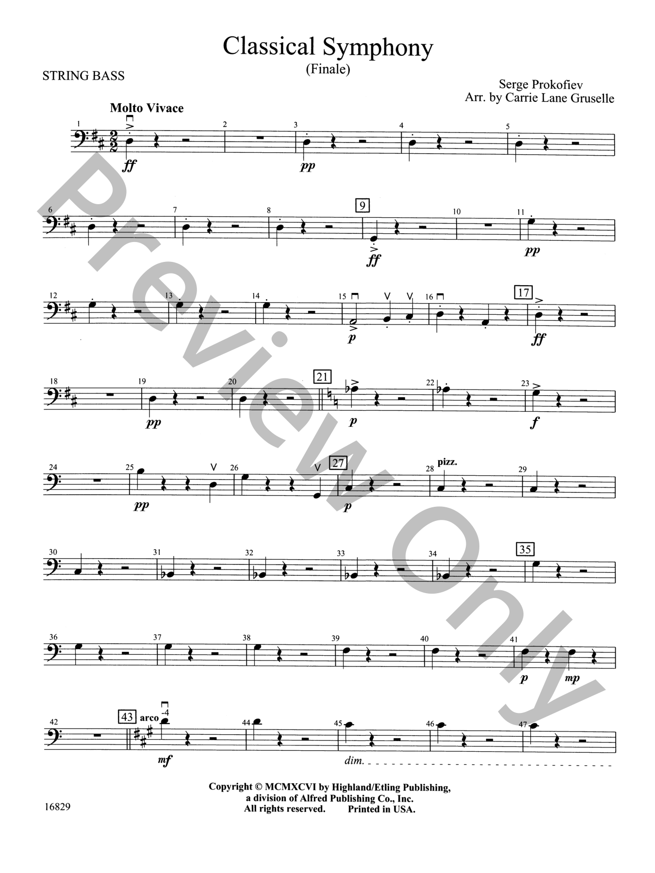 Classical Symphony Orchestra Sheet Music | J.W. Pepper