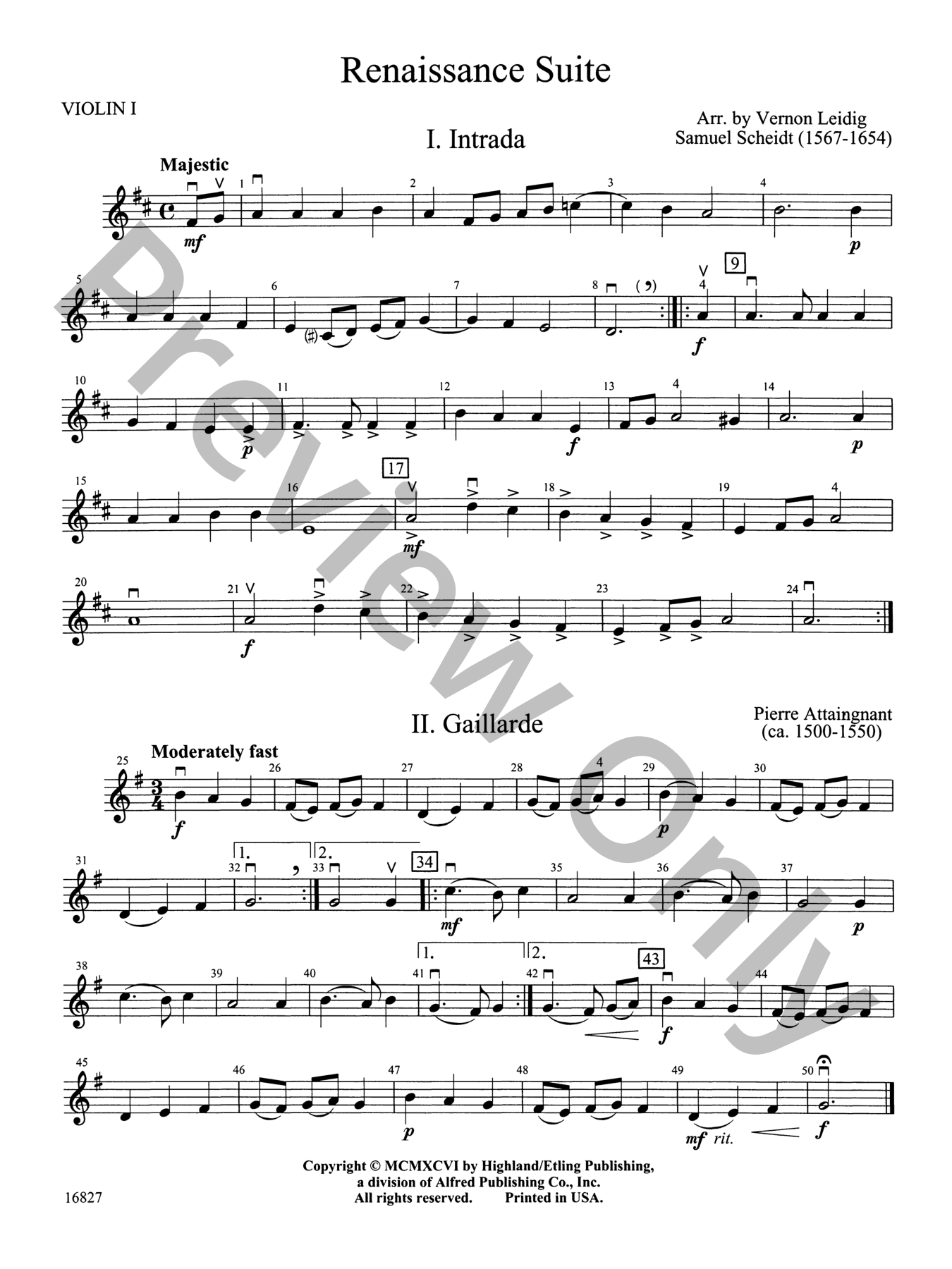 Renaissance Suite | J.W. Pepper