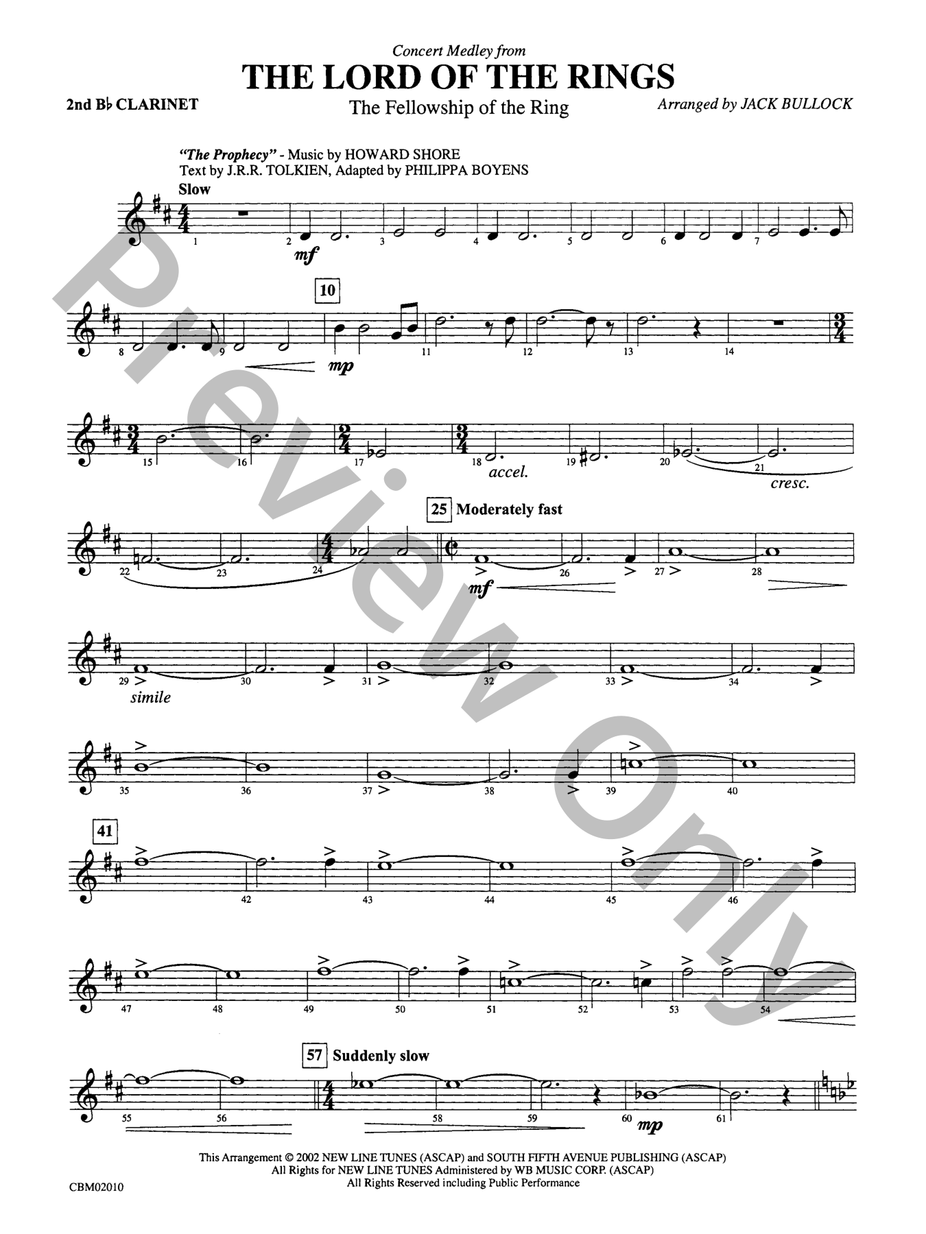 Lord of the Rings Concert Band Sheet Music | J.W. Pepper