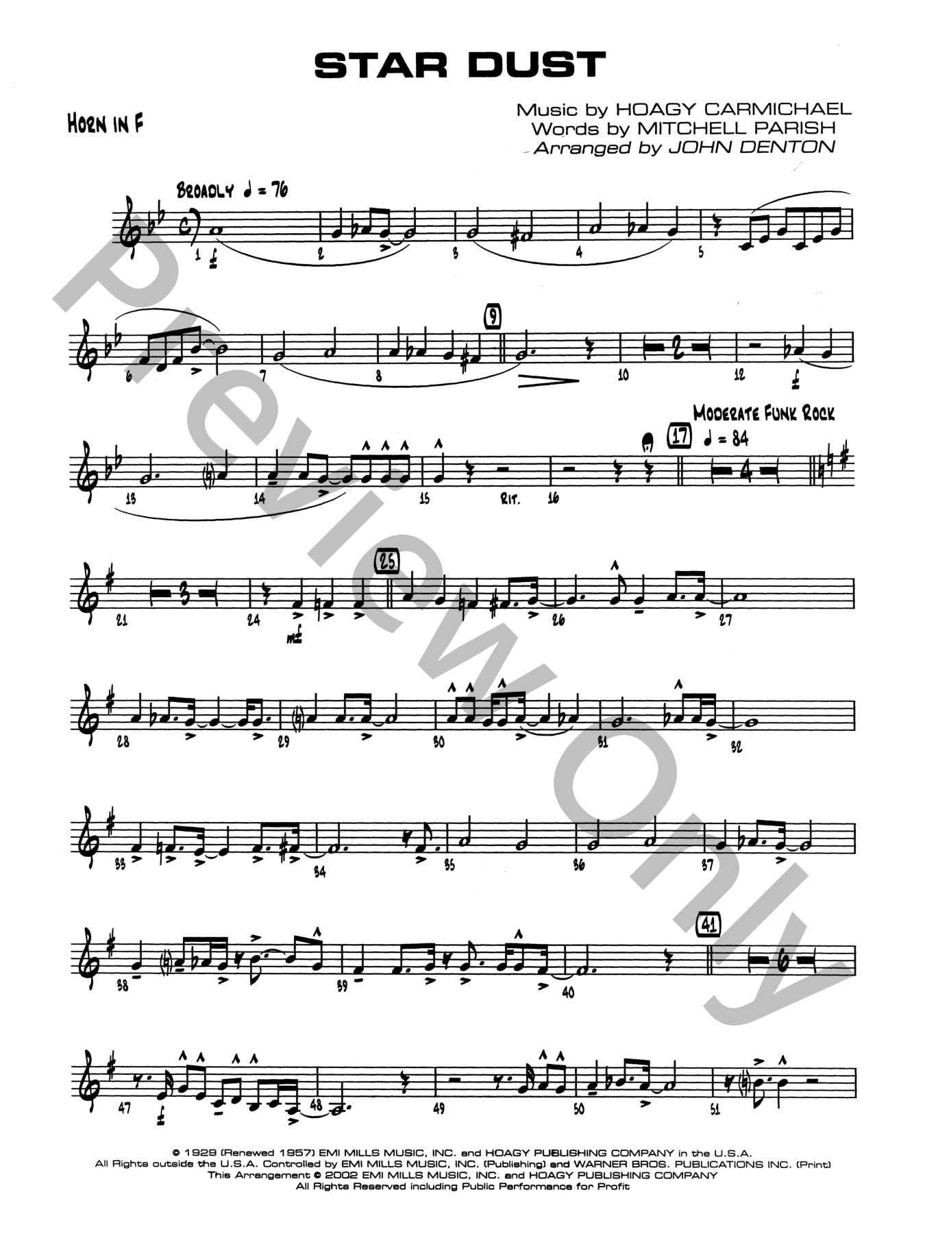邦楽 MYPROOF / shining stardust Stardust Jazz Sheet Music | J.W. Pepper