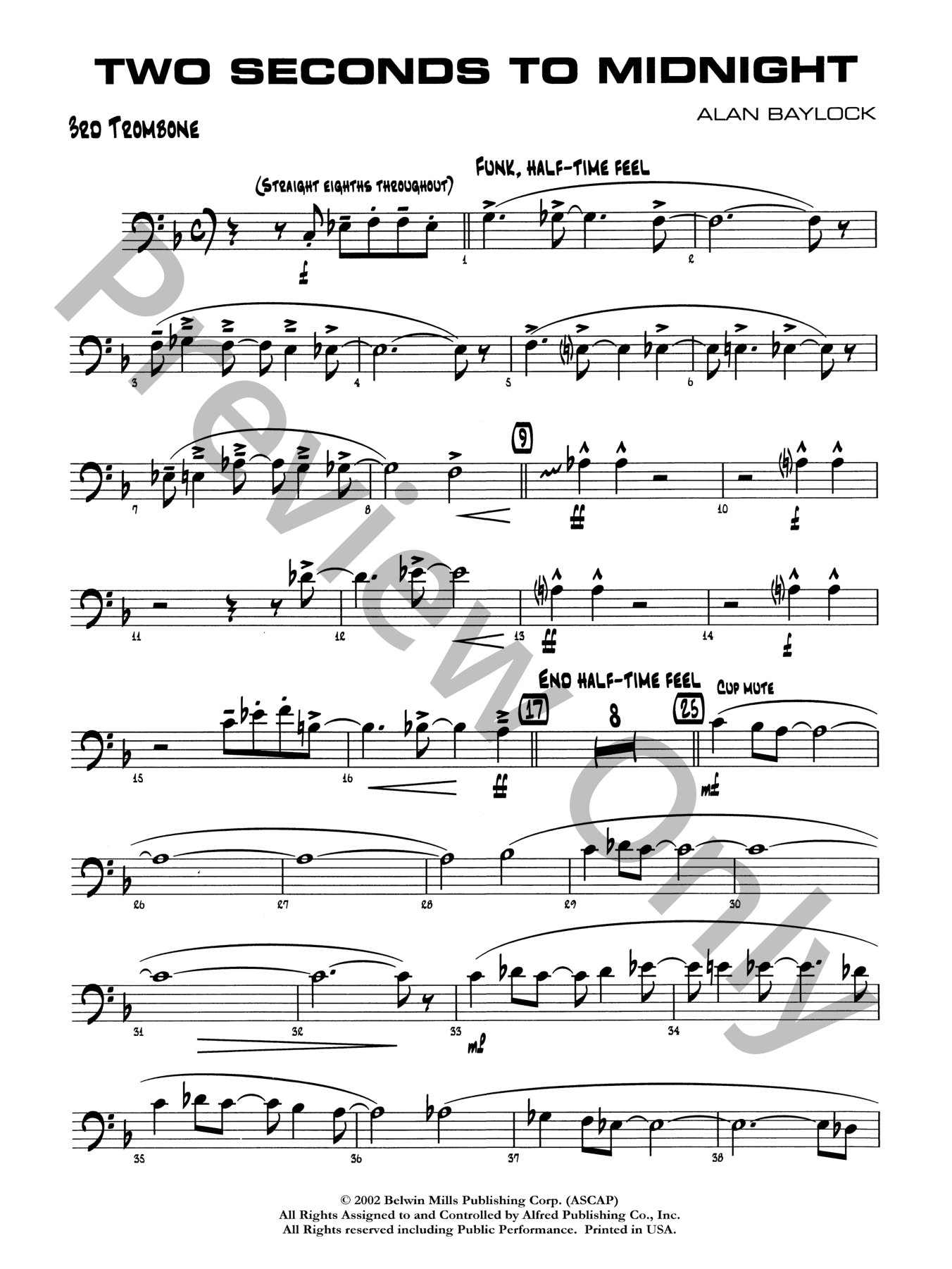 YUGUREMI / SoundPack 夜奏 vol.2 Two Seconds to Midnight Jazz Sheet Music | J.W. Pepper