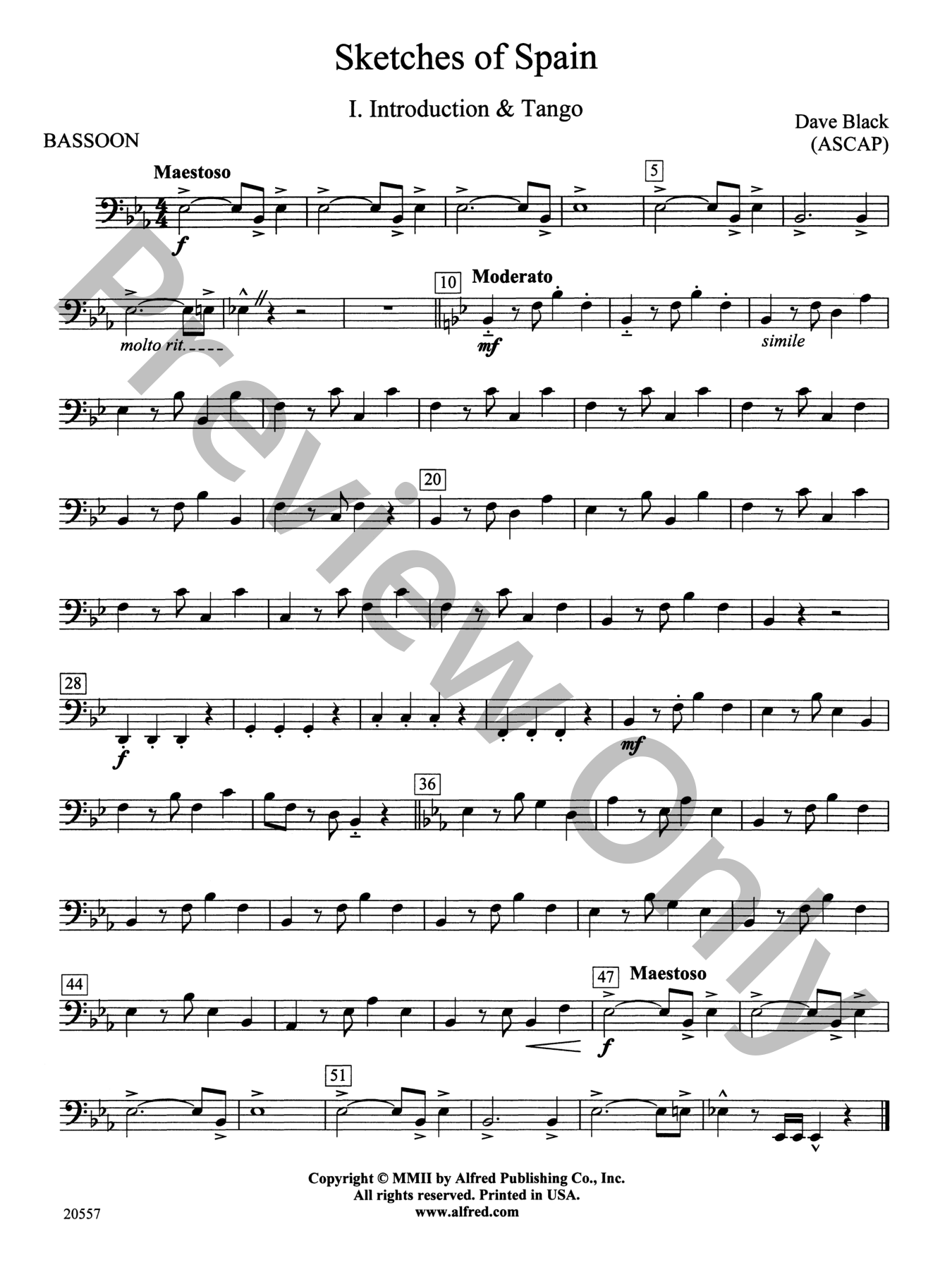 Sketches of Spain Concert Band Sheet Music | J.W. Pepper