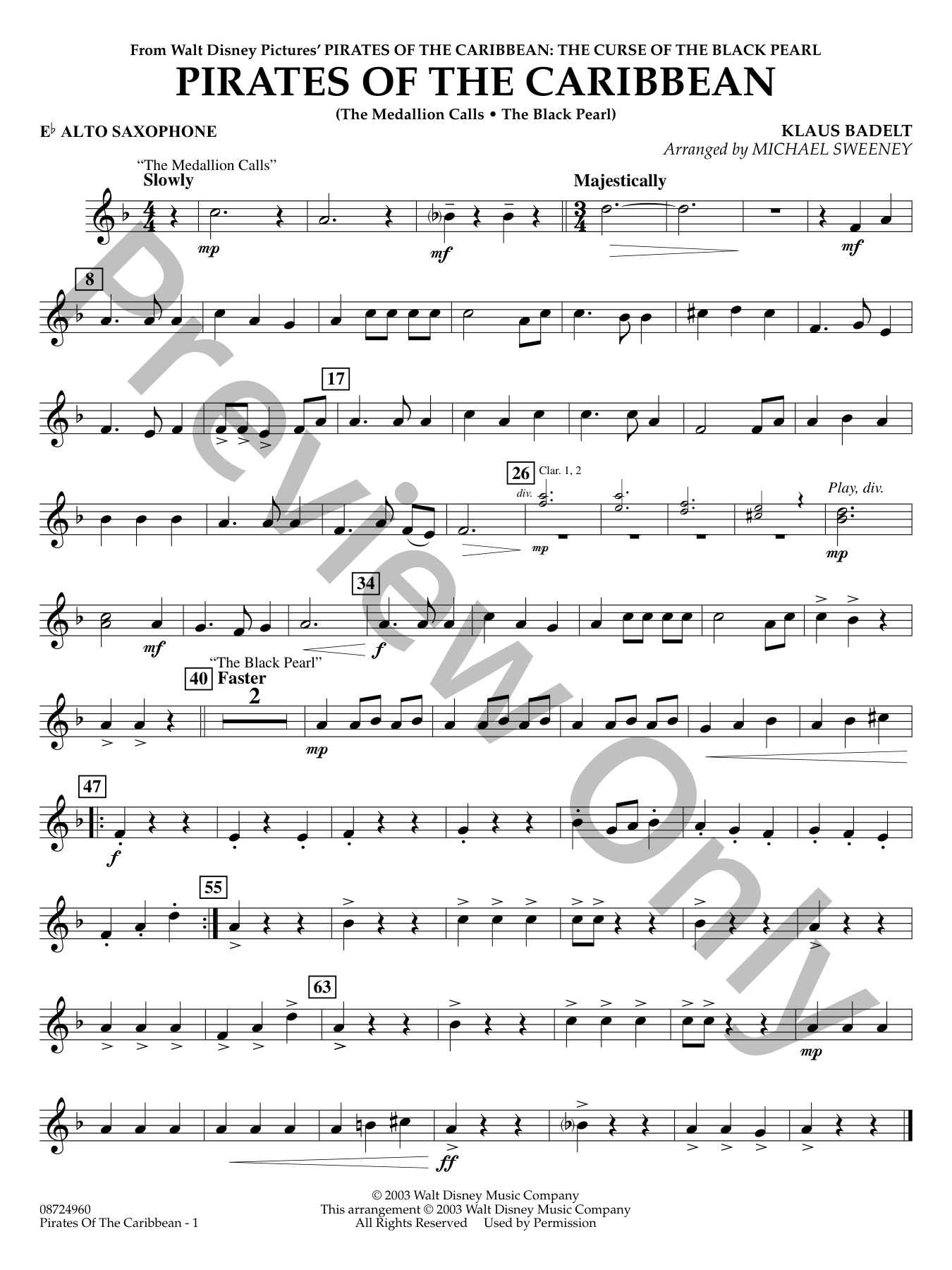 Pirates of the Caribbean: The Curse of the Black Pearl Concert