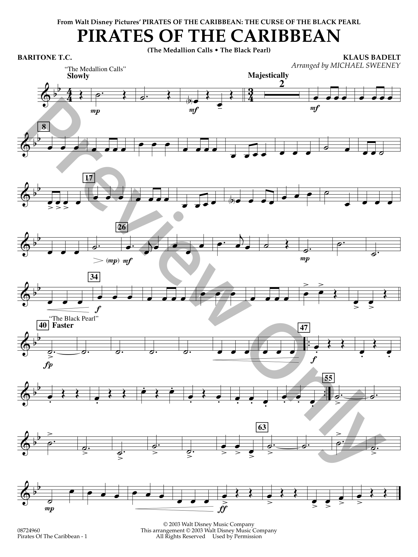 Pirates of the Caribbean: The Curse of the Black Pearl Concert