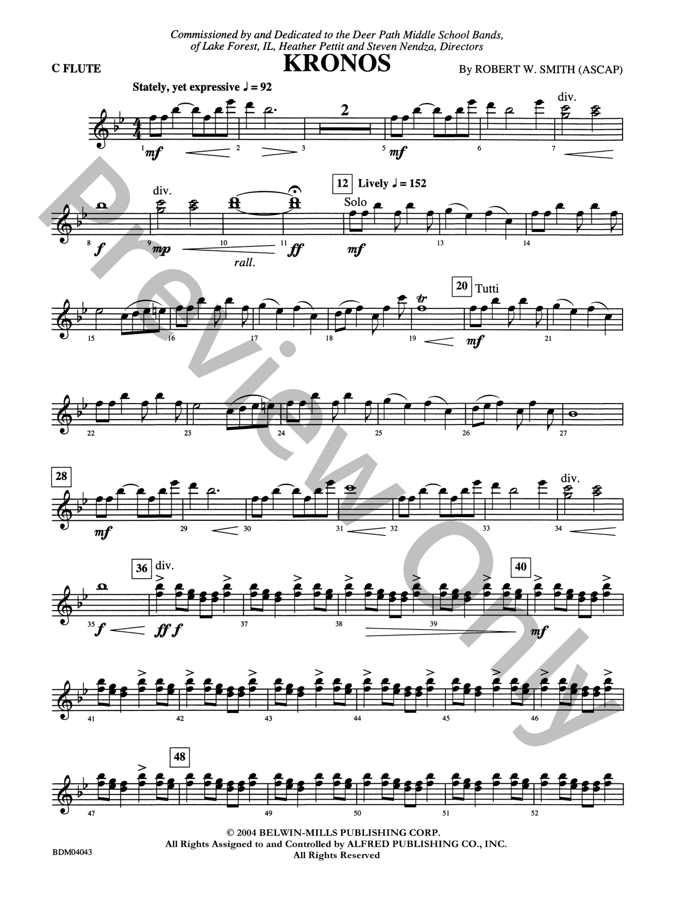 Kronos Concert Band Sheet Music | J.W. Pepper