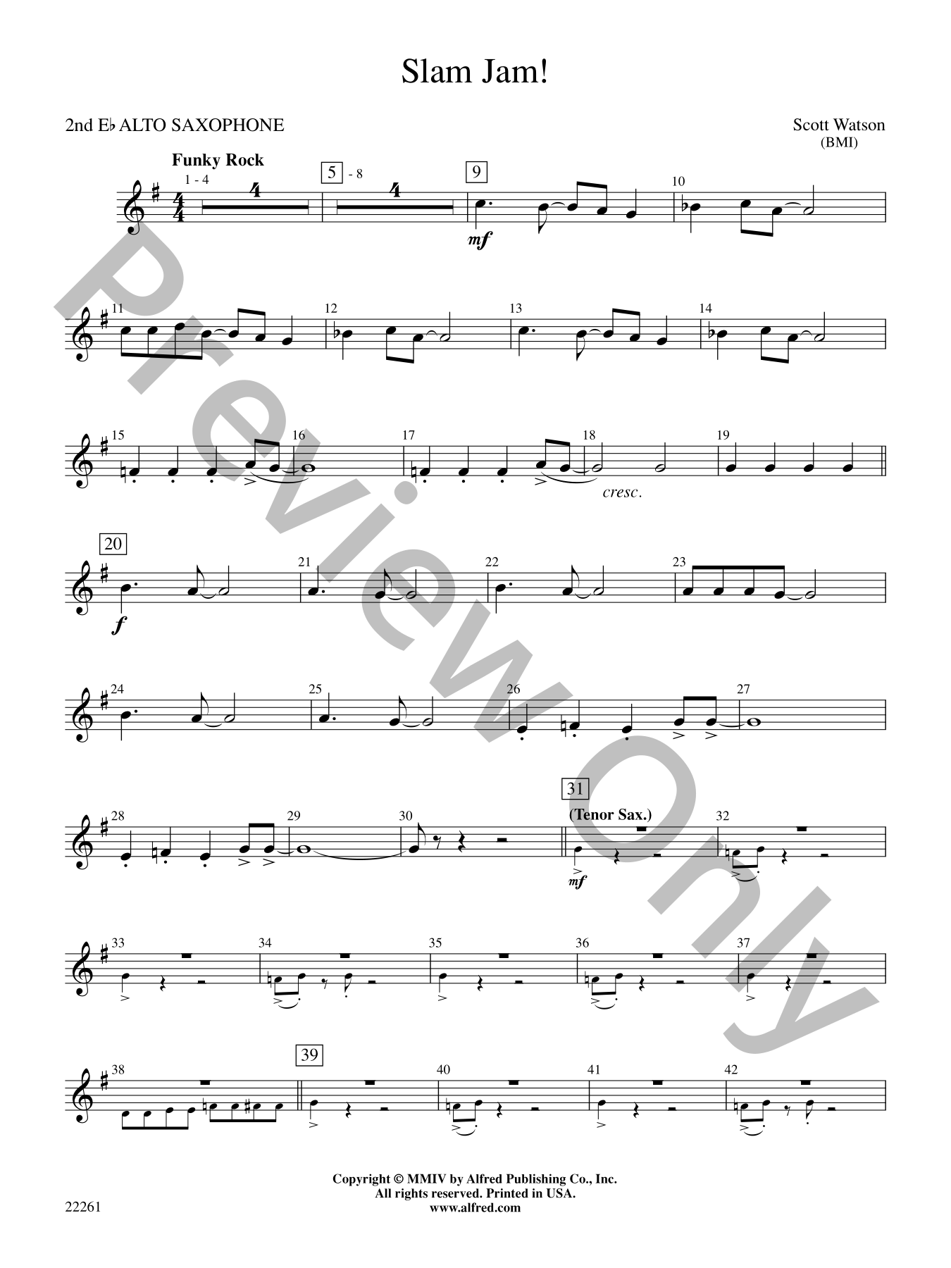 Slam Jam! Concert Band Sheet Music | J.W. Pepper