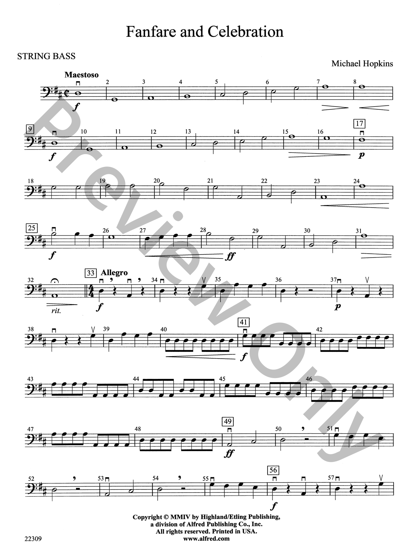 Fanfare and Celebration Orchestra Sheet Music | J.W. Pepper