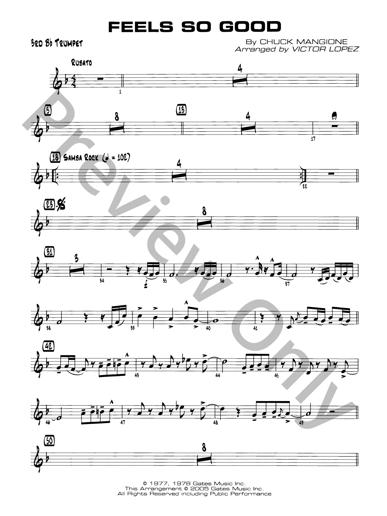 Feels So Good Jazz Sheet Music | J.W. Pepper